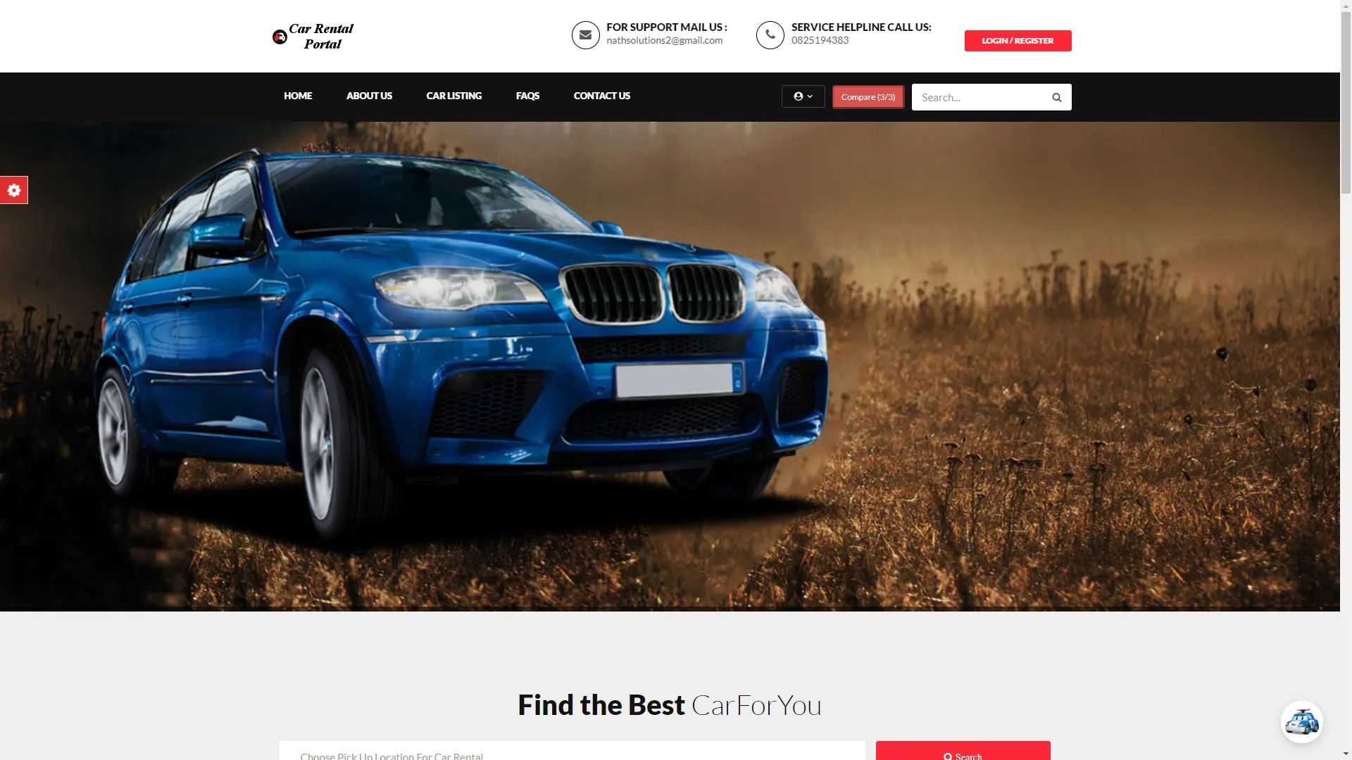 Car Rental Portal